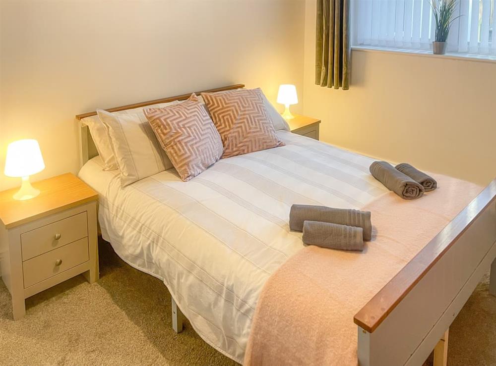 Double bedroom at Marine Apartment By The Sea in Whitley Bay, Tyne and Wear