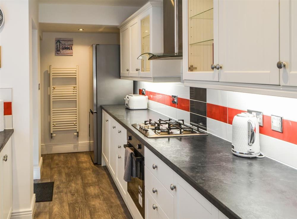 Kitchen at Marine Apartment By The Sea in Whitley Bay, Tyne and Wear