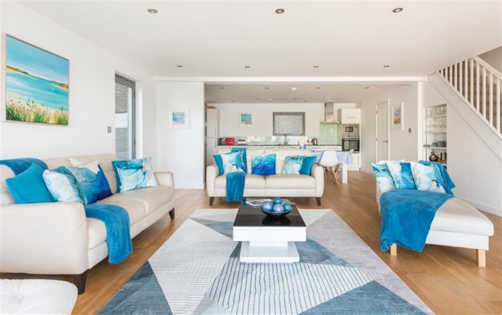 A closer look at the lounge  at Marine Heights in Bigbury-On-Sea