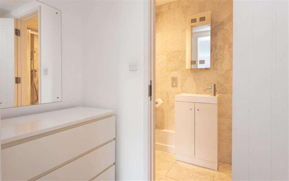 En suite shower room  at Marine Heights in Bigbury-On-Sea