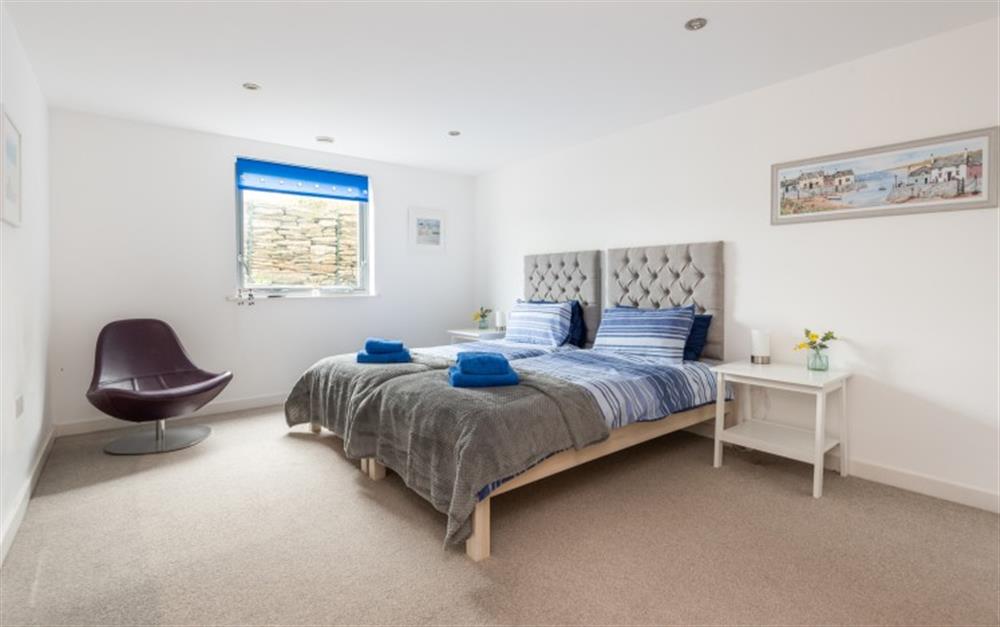 Second twin bedroom  at Marine Heights in Bigbury-On-Sea