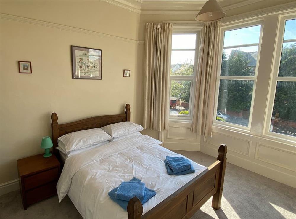 Double bedroom at Marine Lake Apartment in Southport, Merseyside