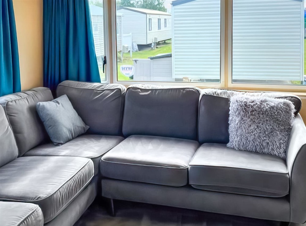 Open plan living space (photo 3) at Marine Park Holiday Home in Rhyl, Denbighshire
