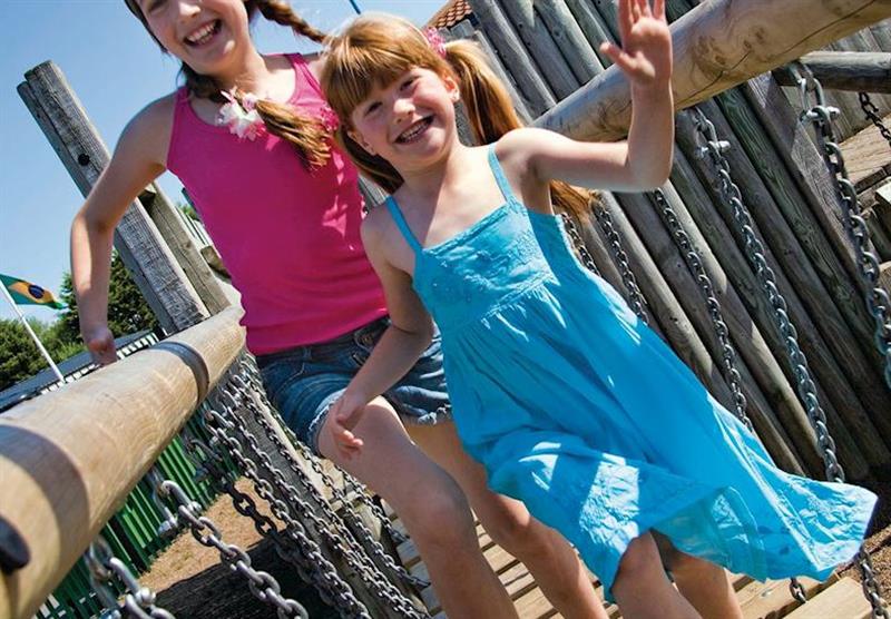 Children’s play area at Marine Park in Rhyl, North Wales & Snowdonia