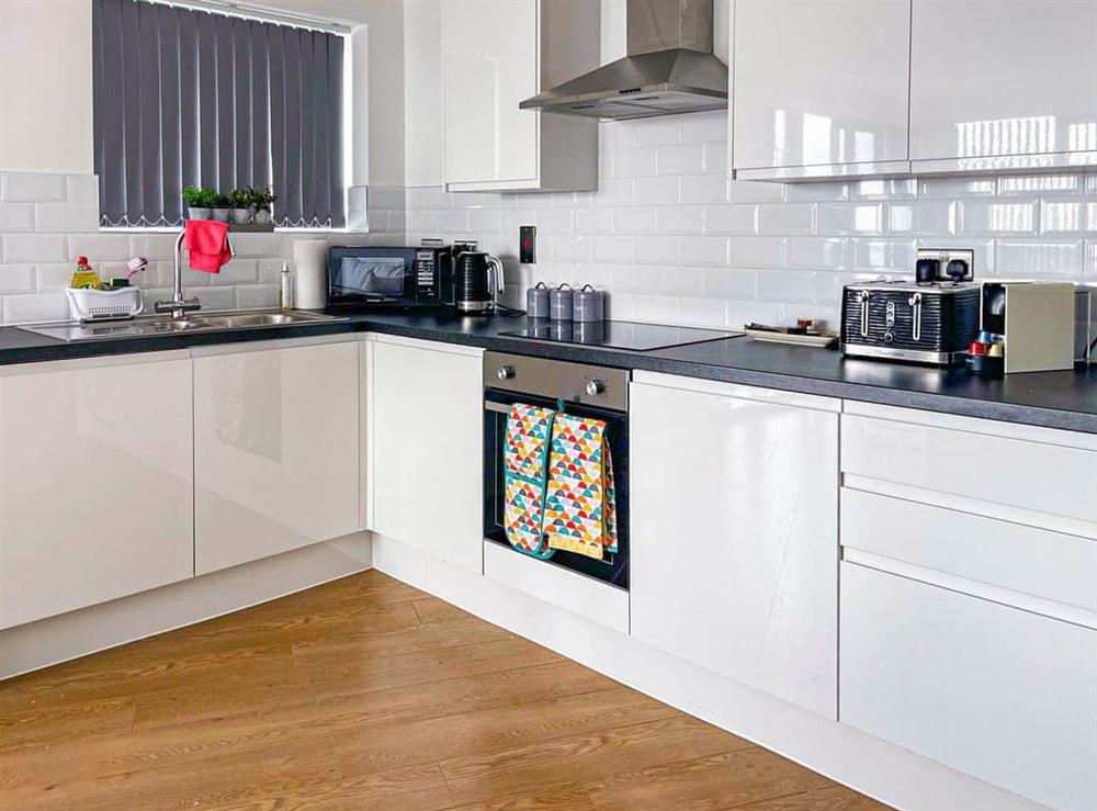 Kitchen area at Mariner Point in Shoreham-by-Sea, West Sussex