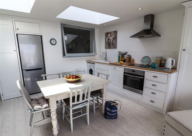 The kitchen at Mariners Cottage, Appledore