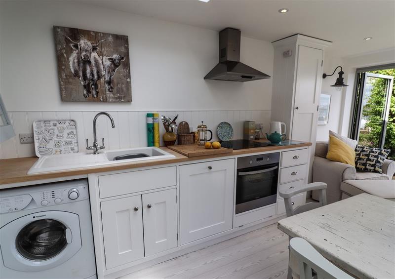 This is the kitchen at Mariners Cottage, Appledore