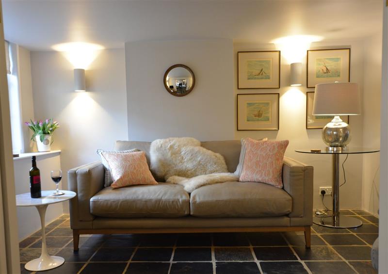 Relax in the living area at Mariners Cottage, King Street, Aldeburgh