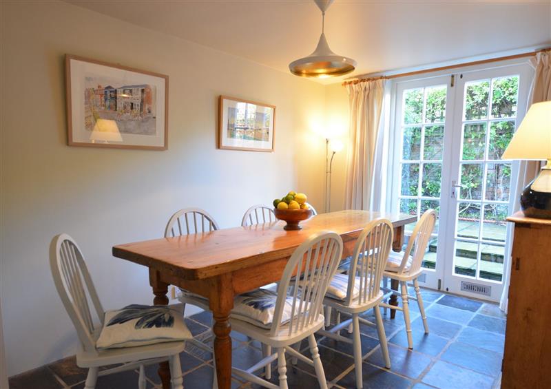 This is the dining room at Mariners Cottage, King Street, Aldeburgh