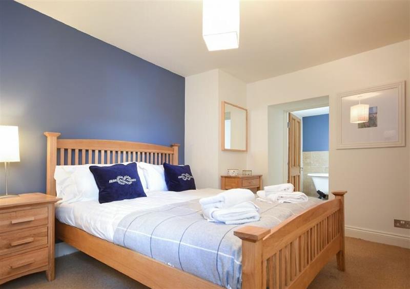 One of the 3 bedrooms at Mariners House, Alnmouth