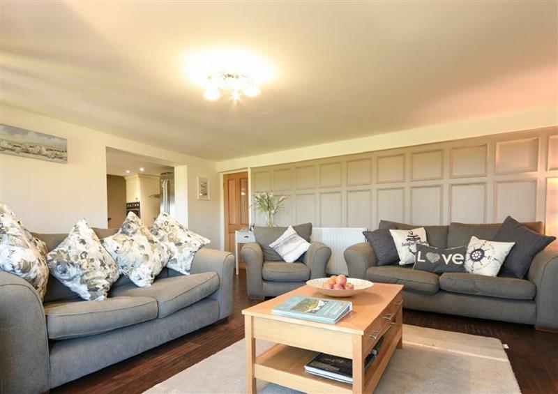 The living area at Mariners House, Alnmouth