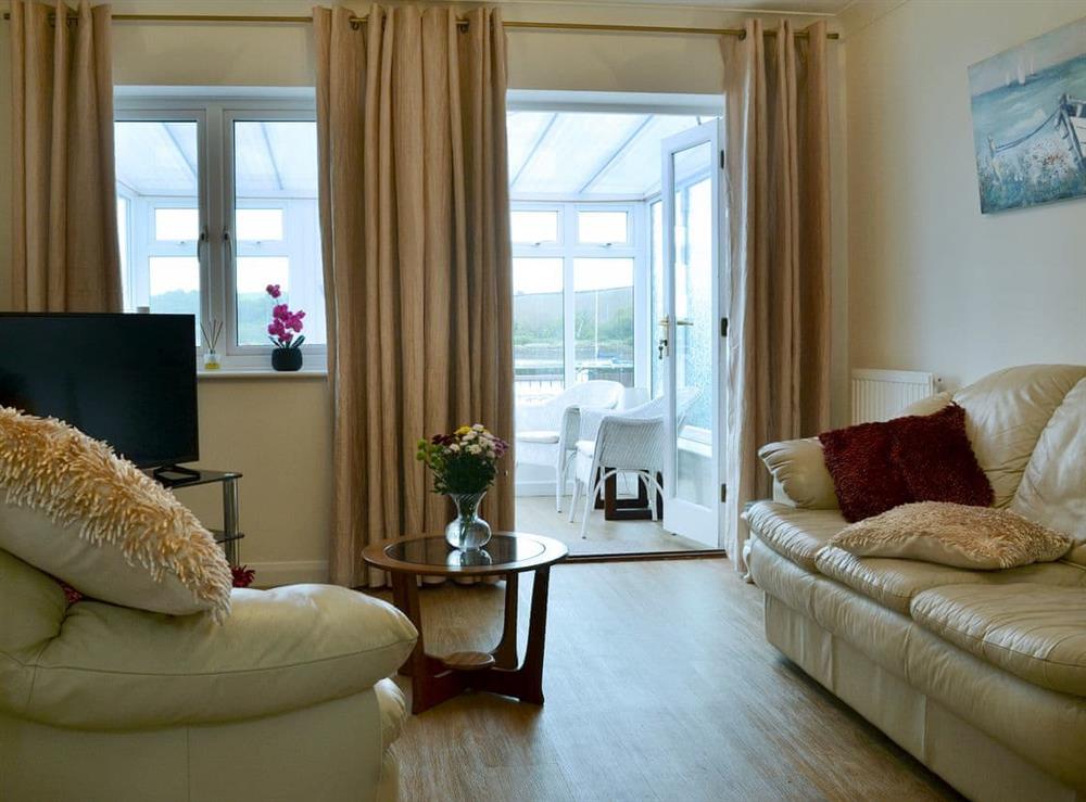 Homely living room at Mariners Rest in Bideford, Devon
