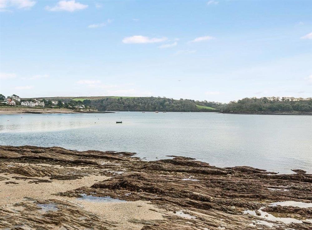 Sea views from the front of the property at Mariners in St Mawes, Cornwall