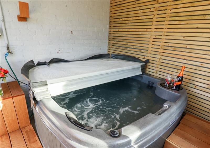 The hot tub at Mariners Watch, Whitby