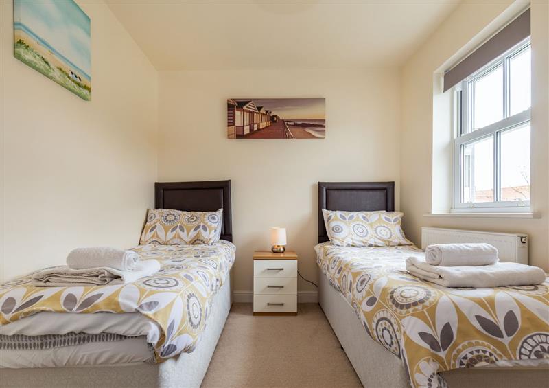 This is a bedroom at Maris Cottage, Filey