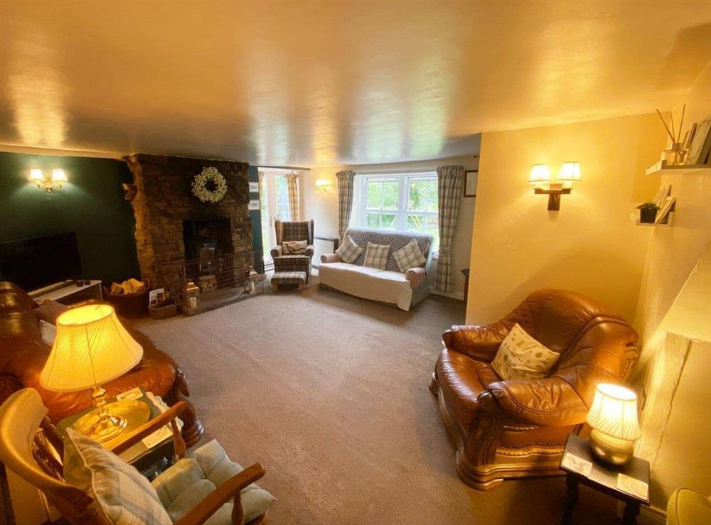 Living room at Mark Close Farmhouse in Alston, Cumbria