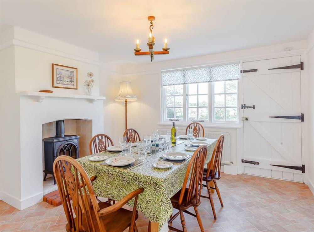 Dining room at Mark Farmhouse in Tillingham, near Burnham, Essex