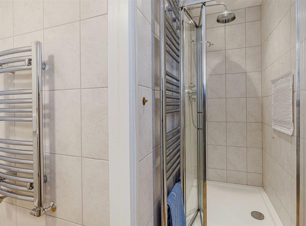 Shower room at Mark Farmhouse in Tillingham, near Burnham, Essex