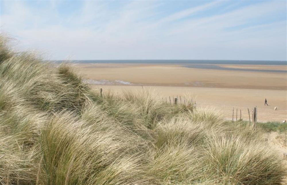 Beautiful Brancaster beach is a short  drive away at Market Square House, Fring near Kings Lynn