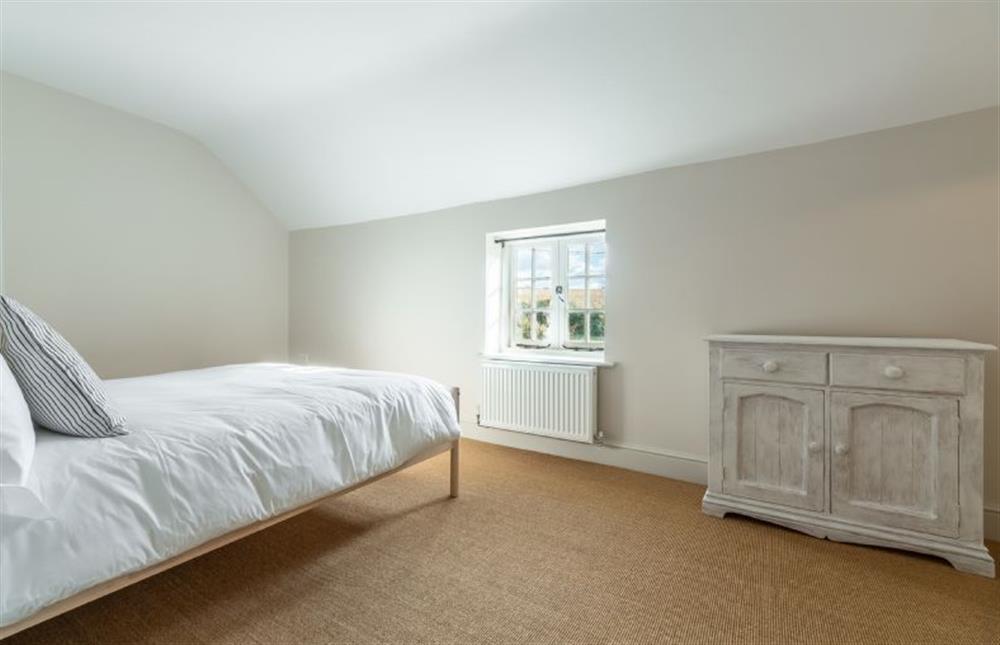First floor:  Bedroom four is light and bright at Market Square House, Fring near Kings Lynn