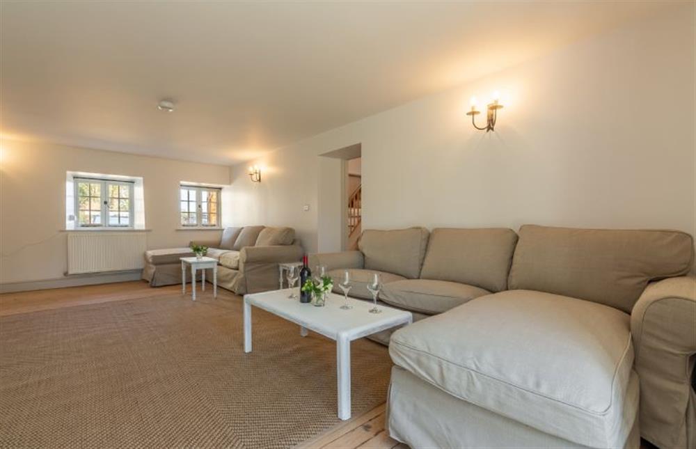 First floor: Sitting room at Market Square House, Fring near Kings Lynn