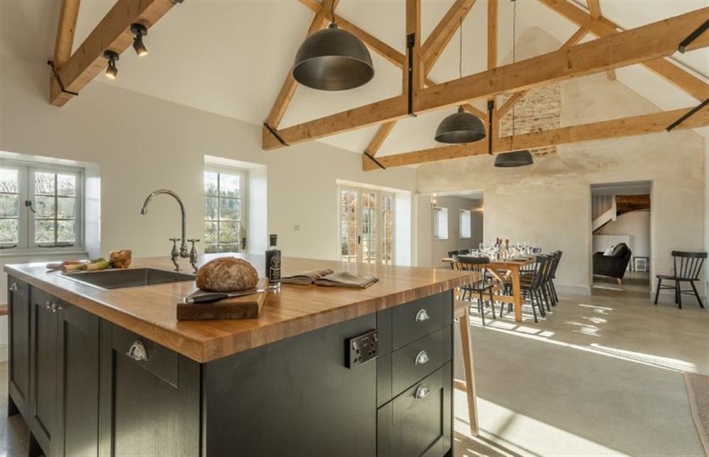 Ground floor: Kitchen is just lovely at Market Square House, Fring near Kings Lynn