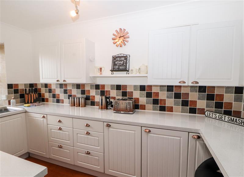 This is the kitchen at Market Square Maisonette, Kirkby Lonsdale