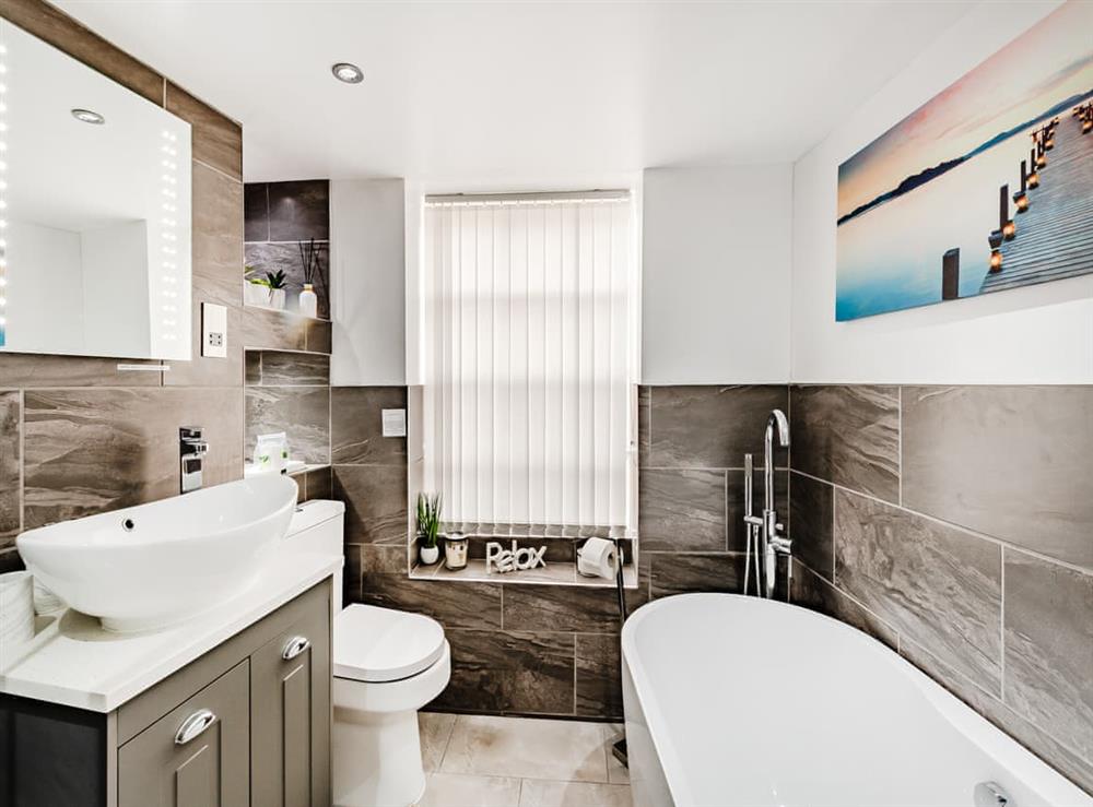 Bathroom at Market View in Hexham, Northumberland