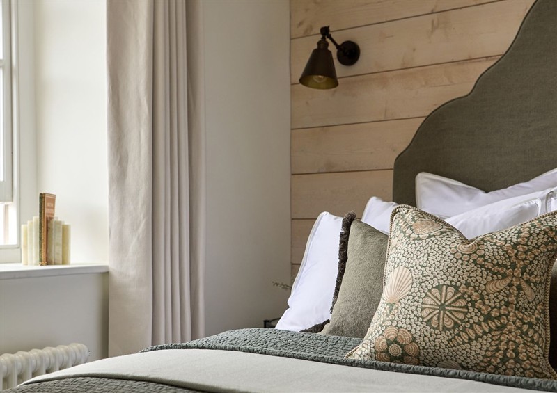 One of the bedrooms at Market View - The Georgian House, Ludlow