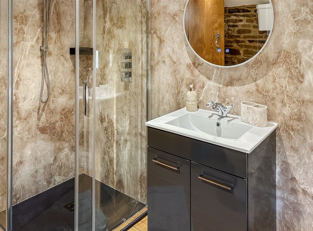 Bathroom (photo 2) at Marl Barn in Little Hayfield, Derbyshire