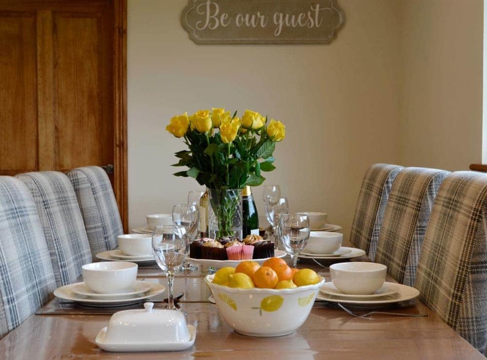 Dining Area at Marlais View in Llansadwrn, Dyfed