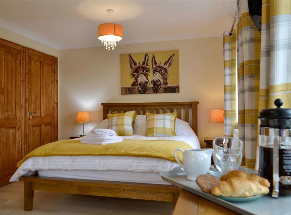 Double bedroom at Marlais View in Llansadwrn, Dyfed