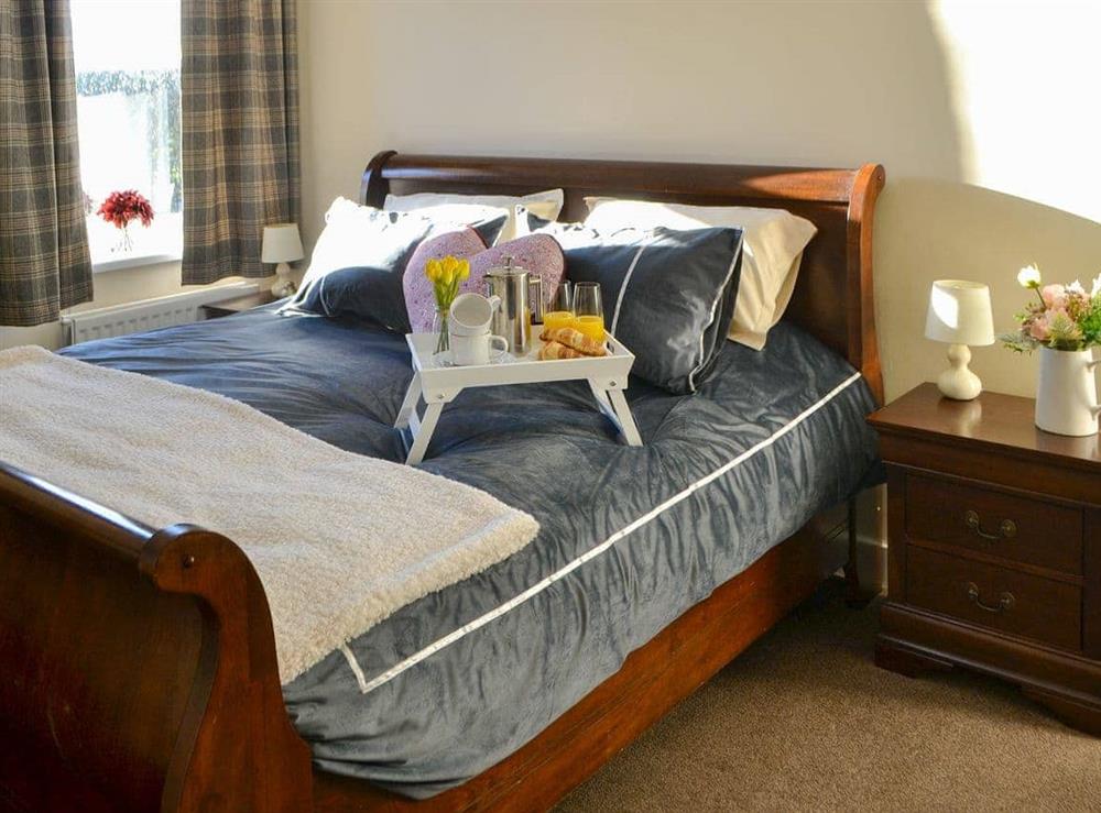 Double bedroom at Marleys Retreat in Holywell, near Newcastle Upon Tyne, Northumberland
