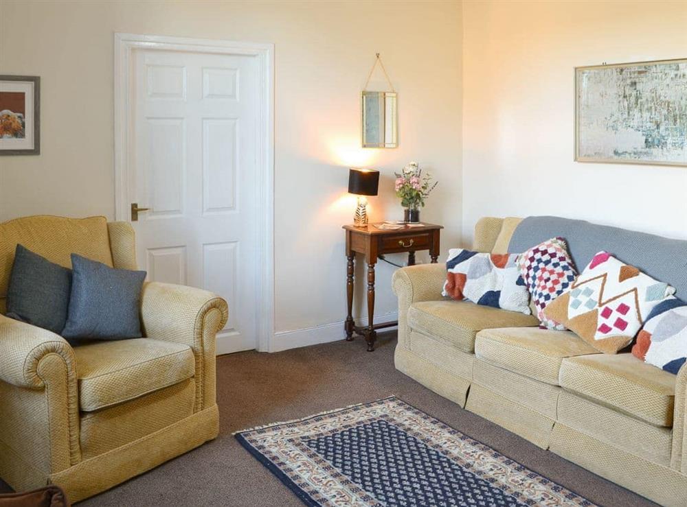 Living room at Marleys Retreat in Holywell, near Newcastle Upon Tyne, Northumberland