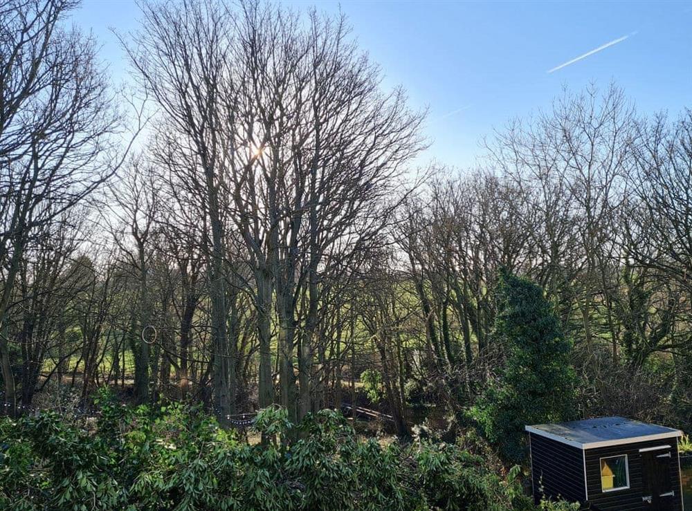 View to the rear of the property at Marleys Retreat in Holywell, near Newcastle Upon Tyne, Northumberland