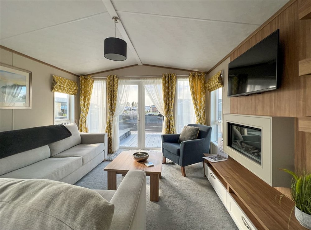 Living area at Marlow 1 in St Andrews, Fife