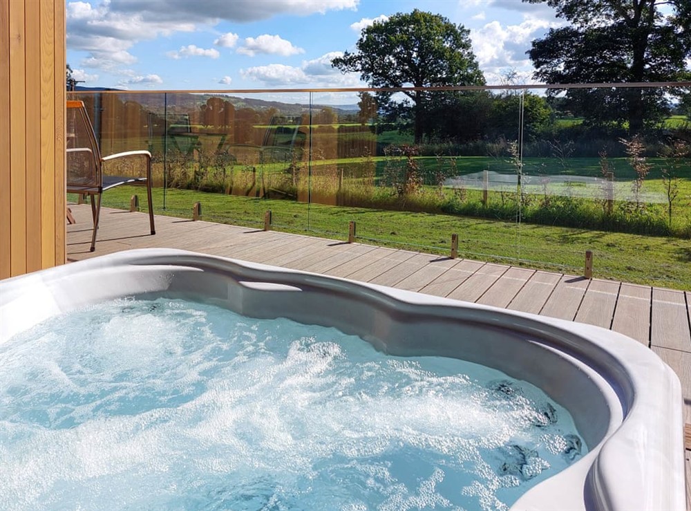 Hot tub at Marlow in Clitheroe, Lancashire