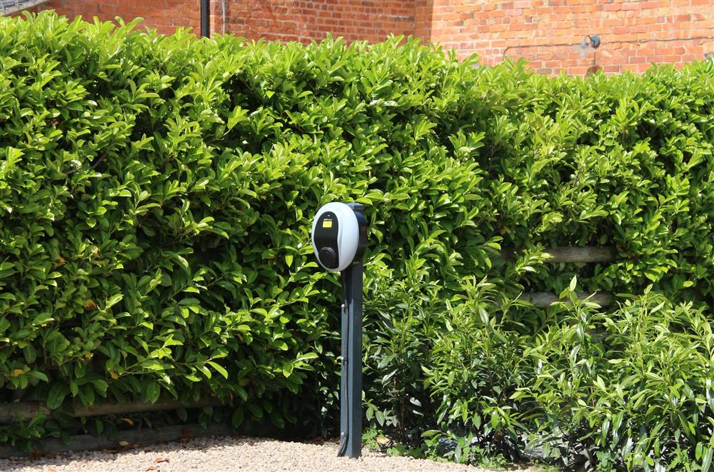 Free electric vehicle charging points at Marrington Farmhouse, Montgomery