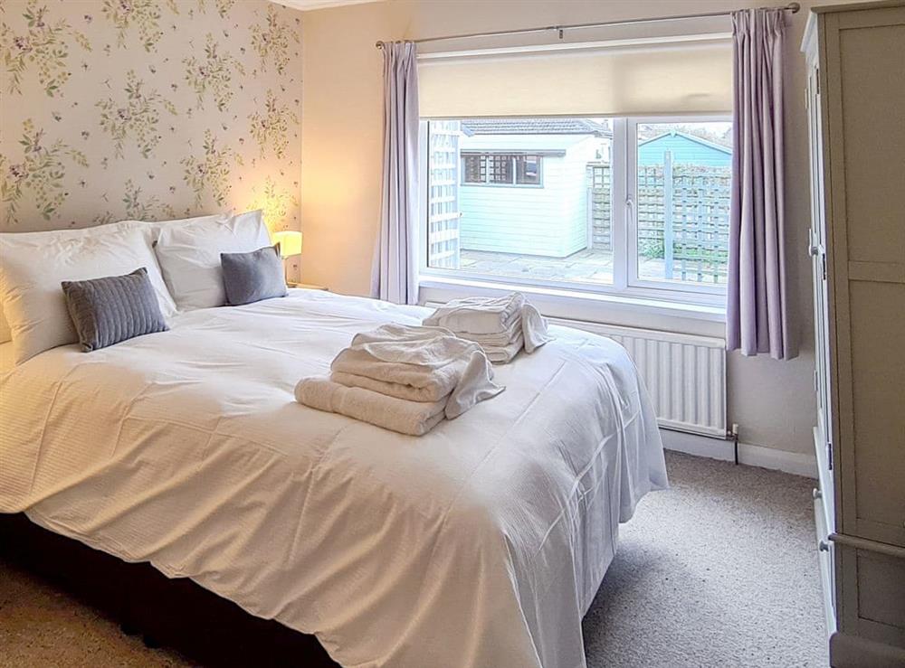Double bedroom at Marrion House in Morecambe, Lancashire