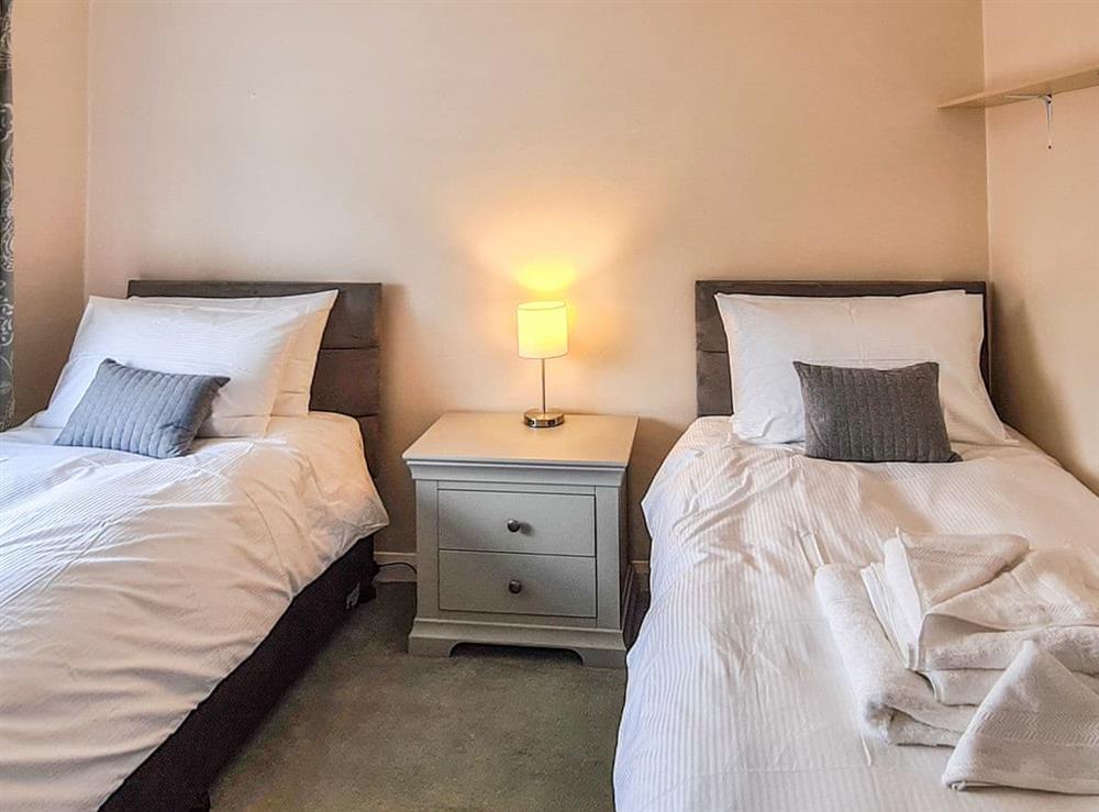 Twin bedroom at Marrion House in Morecambe, Lancashire