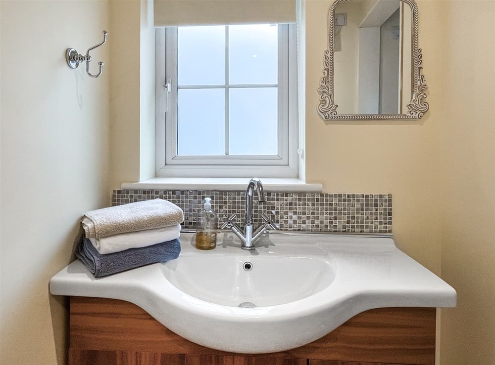 Bathroom at Marsay Cottage in Loftus, Cleveland