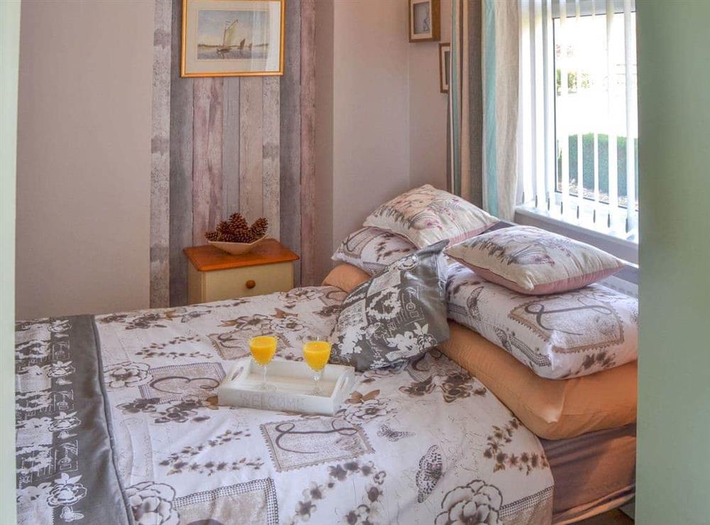 Double bedroom at Marsh Bungalow in Halvergate, Norfolk