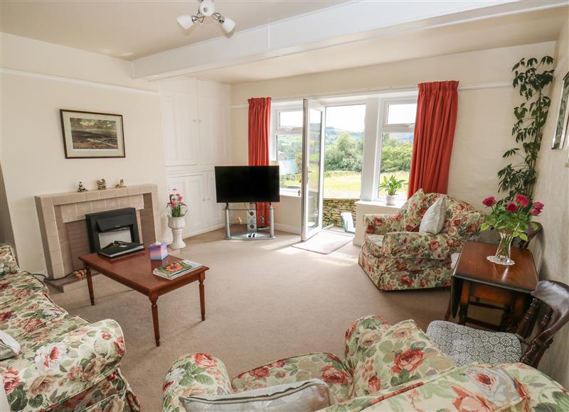 The living area at Marsh Cottage, Oxenhope