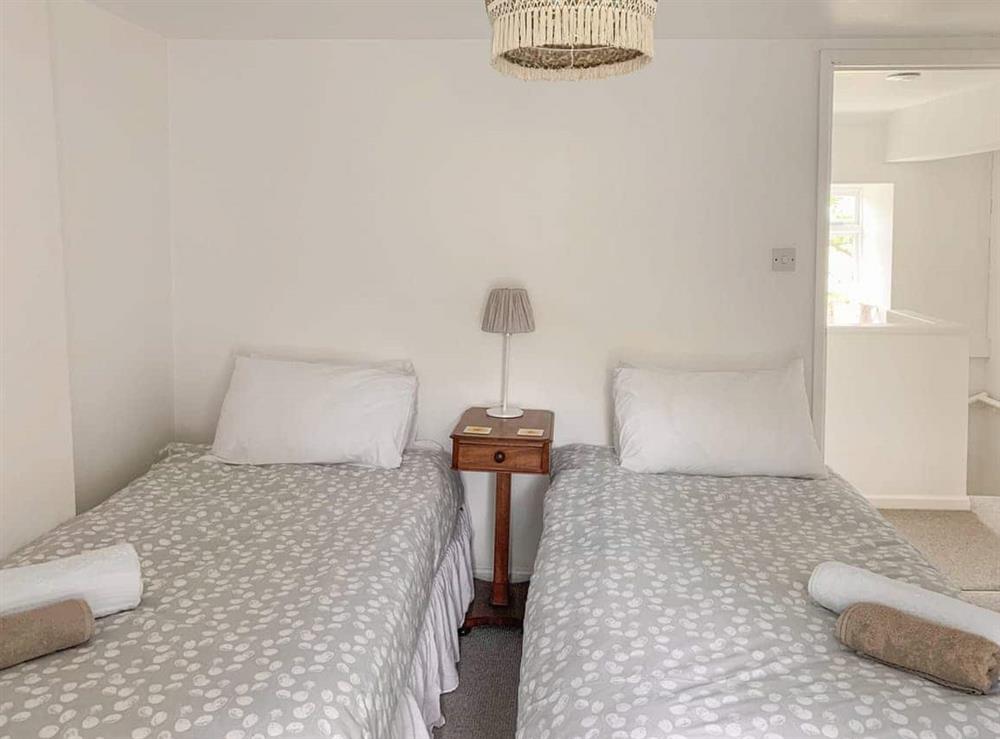 Twin bedroom at Marshalls Farm in Kilcot, near Newent, Herefordshire
