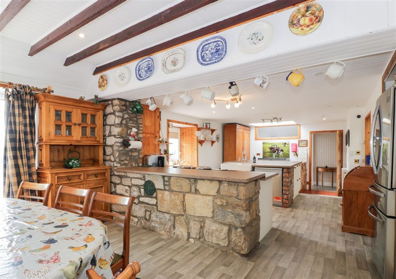 Kitchen at Marshill Farm House, Draffan near Kirkmuirhill