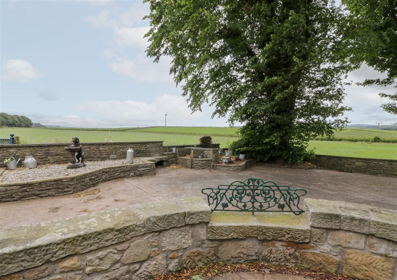 The garden in Marshill Farm House at Marshill Farm House, Draffan near Kirkmuirhill