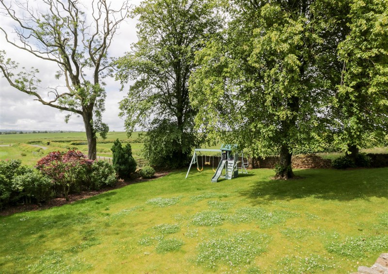 The garden at Marshill Farm House, Draffan near Kirkmuirhill