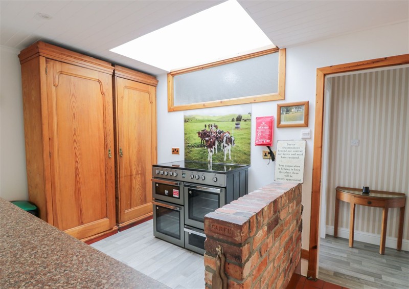 The kitchen at Marshill Farm House, Draffan near Kirkmuirhill