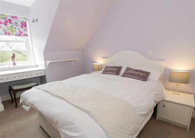 This is a bedroom at Marshill Farm House, Draffan near Kirkmuirhill
