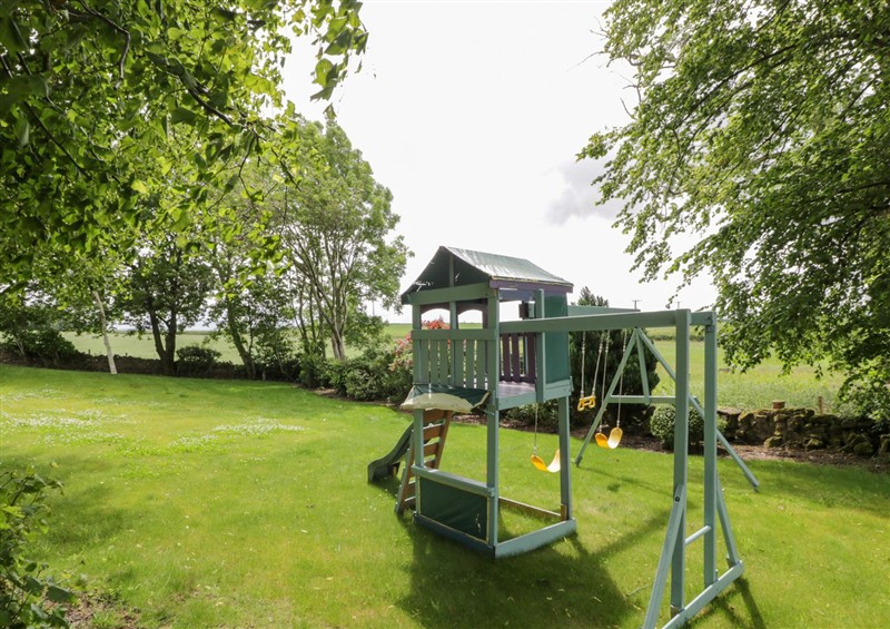 This is the garden at Marshill Farm House, Draffan near Kirkmuirhill